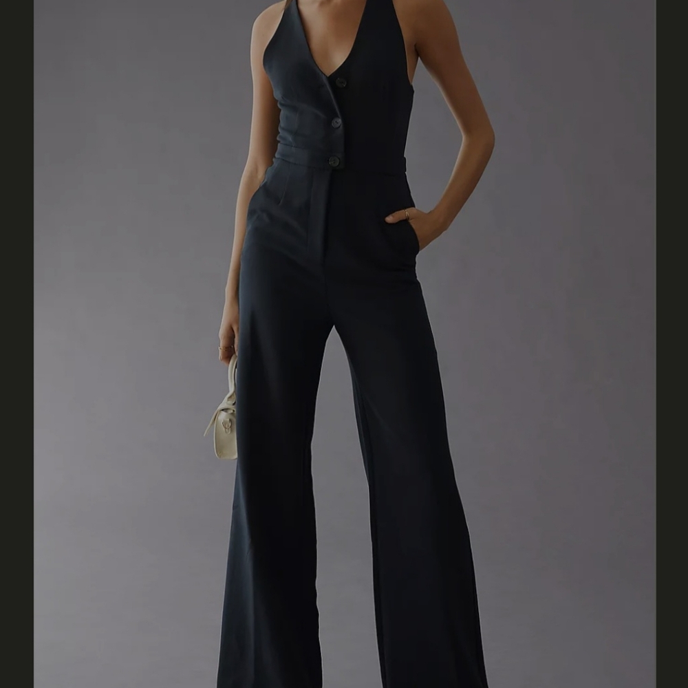 Maeve Black Jumpsuit